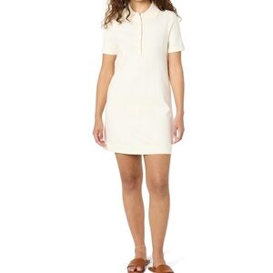 Chic Womens Tenise Polo Mini Sweater Dress